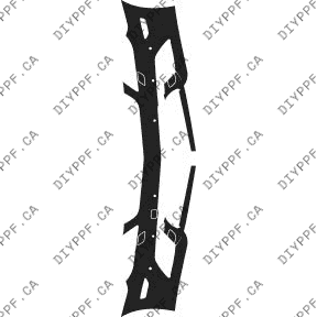 Bumper, Sensors 2009-2012 Mercedes-Benz SL Class 12-09 2D Cpe/Conv PPF