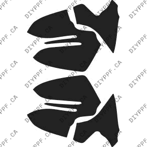 Mirrors 2009-2012 Mercedes-Benz SL63 12-09 2D Cpe/Conv PPF