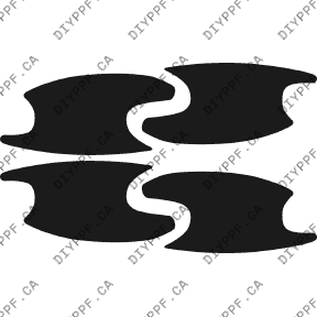 Door Handles 2009-2011 Mercedes-Benz CLS 11-09 4D Sdn PPF