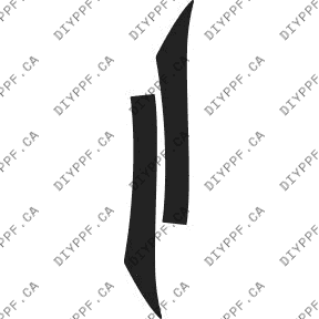 A Pillar 2009-2011 Mercedes-Benz SLK 11-09 2D Conv PPF