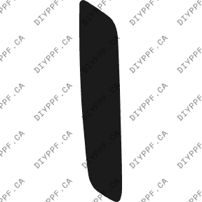 Bumper, Middle Left 2008-2009 Volkswagen Jetta Sport Wagon 09-08 4D SW PPF