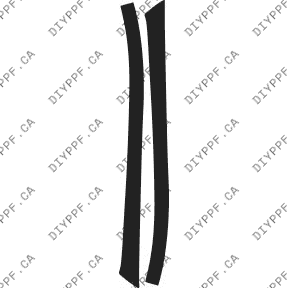 A Pillar 2009-2009 KIA Borrego 09-09 4D SUV PPF