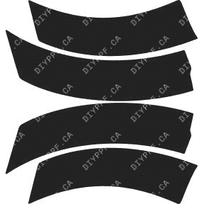 Splash 2009-2010 Mercedes-Benz ML63 10-09 4D SUV PPF