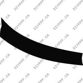 Bumper, Middle Left 2009-2010 Mercedes-Benz ML63 10-09 4D SUV PPF