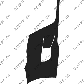 Bumper, Left 2009-2012 Volkswagen Routan 12-09 MV PPF