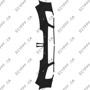 Front Bumper 2009-2012 Lincoln MKS 12-09 4D Sdn PPF