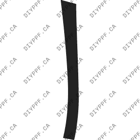 Door, A Pillar Left 2009-2011 Acura TL 11-09 4D Sdn PPF