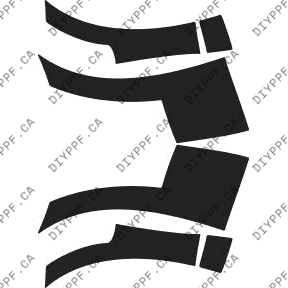 Splash 2009-2012 Volkswagen CC 12-09 4D Sdn PPF