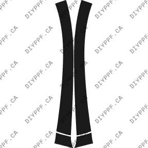 A Pillar 2009-2009 Toyota RAV4  Sport 09-09 4D SUV PPF