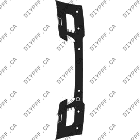 Bumper, Sensors 2009-2010 Mercedes-Benz GL w/ Sport Package 10-09 4D SUV PPF