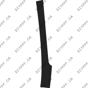 Door, A Pillar Left 2008-2012 Aston Martin DBS V12 12-08 2D Cpe PPF