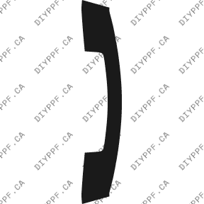 Hood, Center 2006-2009 Hummer H3T 09-06 Crew P/U PPF