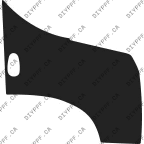 Wheel, Front Splash Right 2006-2010 Lotus Elise/Elise S 10-06 2D Conv PPF