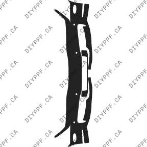 Front Bumper Part 2 2006-2008 Bentley Azure 08-06 2D Conv PPF