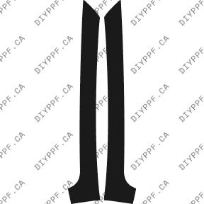 A Pillar 2009-2010 Audi TTS 10-09 2D Cpe PPF