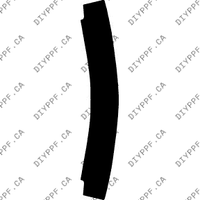 Bumper, Back 2010-2012 Lincoln MKT 12-10 4D SUV PPF