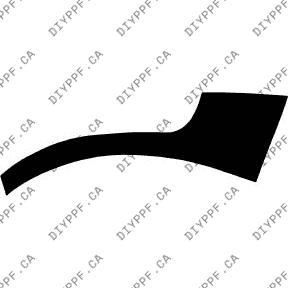 Wheel, Rear Splash Left 2010-2013 Porsche Panamera Turbo 13-10 4D Sdn PPF