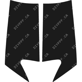 Fenders L & R 2009-2009 Subaru WRX 09-09 4D Sdn PPF