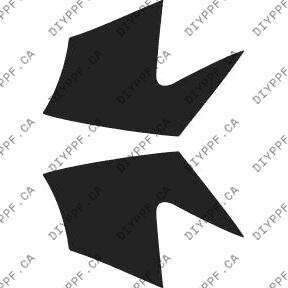 Fenders L & R 2009-2012 Audi Q5 12-09 4D SUV PPF