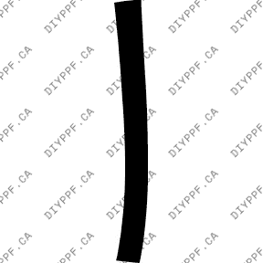 Door, A Pillar Right 2010-2012 Buick LaCrosse 12-10 4D Sdn PPF