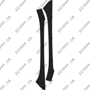 A Pillar 2009-2011 Suzuki Equator 11-09 Crew P/U PPF