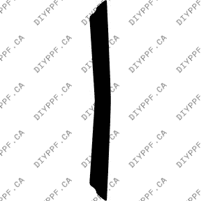 Bumper, Bottom 2011-2014 Chrysler 200 14-11 4D Sdn PPF