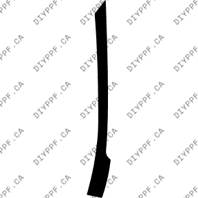 Door, A Pillar Left 2011-2014 Chrysler 200 14-11 4D Sdn PPF