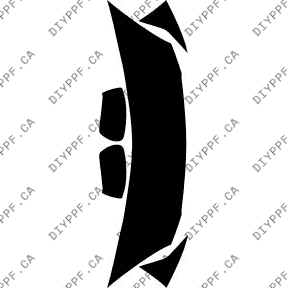 Hood/Fender/Mirrors 2010-2011 KIA Rio 11-10 4D Sdn PPF