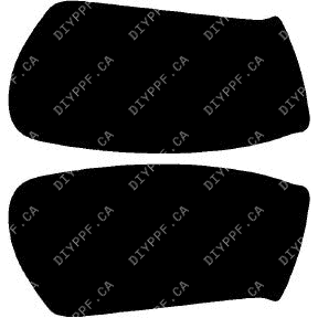 Mirrors 2010-2011 KIA Rio 11-10 4D Sdn PPF