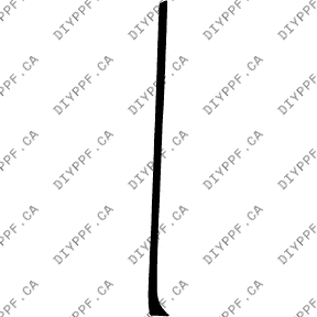 Door, A Pillar Left 2010-2015 Mercedes-Benz SLS 15-10 2D Cpe PPF