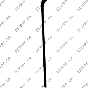 Door, A Pillar Right 2010-2015 Mercedes-Benz SLS 15-10 2D Cpe PPF