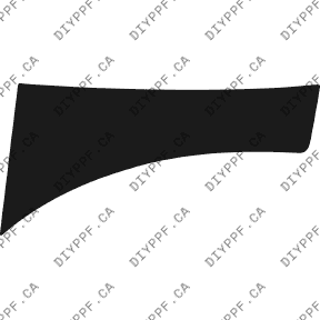 Wheel, Front Splash Left 2010-2012 Mazda CX-7 12-10 4D SUV PPF