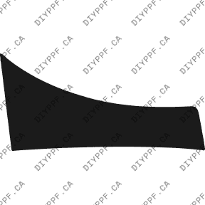 Wheel, Front Splash Right 2010-2012 Mazda CX-7 12-10 4D SUV PPF