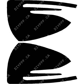 Mirrors 2010-2010 Mercedes-Benz C Class w/ Luxury Package 10-10 4D Sdn PPF