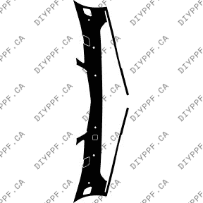 Bumper, Sensors 2010-2013 Mercedes-Benz S Class w/ washers 13-10 4D Sdn PPF