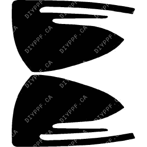 Mirrors 2010-2013 Mercedes-Benz E63 13-10 4D Sdn PPF