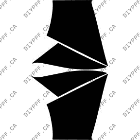 Fenders L & R 2010-2013 Acura ZDX 13-10 4D SUV PPF