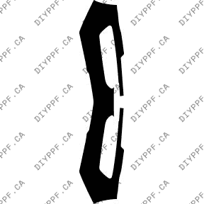 Bumper 2010-2013 Acura ZDX 13-10 4D SUV PPF