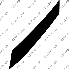 Bumper, Top Right 2010-2013 Acura ZDX 13-10 4D SUV PPF