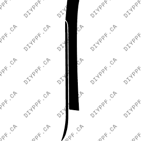 Door, A Pillar Left 2010-2013 Acura ZDX 13-10 4D SUV PPF