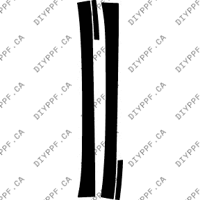 A Pillar 2010-2013 BMW 5 Series Gran Turismo 13-10 4D SUV PPF