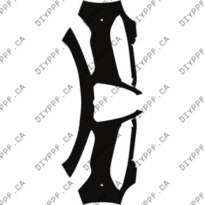 Bumper, Sensors 2018-2024 Alfa Romeo Stelvio Sprint 24-18 4D SUV PPF