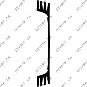 Bumper, Bottom 2010-2014 Volkswagen GTI 14-10 4D HB PPF