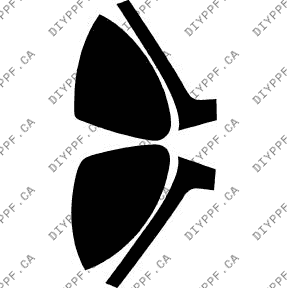 Mirrors 2010-2013 Porsche Panamera w/ washers 13-10 4D Sdn PPF