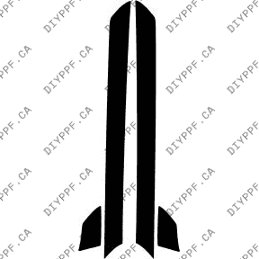 A Pillar 2011-2015 Ford Explorer 15-11 4D SUV PPF