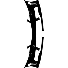 Bumper 2010-2013 Mercedes-Benz S63 13-10 4D Sdn PPF