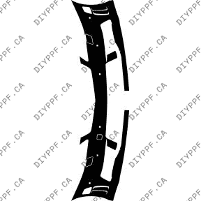 Bumper, Sensors 2010-2013 Mercedes-Benz S63 13-10 4D Sdn PPF