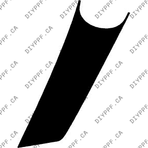 Grille, Top Right 2010-2013 Acura MDX 13-10 4D SUV PPF