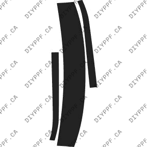 Roof & A Pillar 2010-2011 Dodge Ram 2500/3500 Dually 11-10 Crew P/U Dually PPF