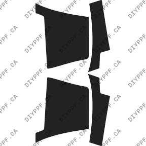 Splash 2010-2011 Dodge Ram 2500/3500 Dually 11-10 Crew P/U Dually PPF